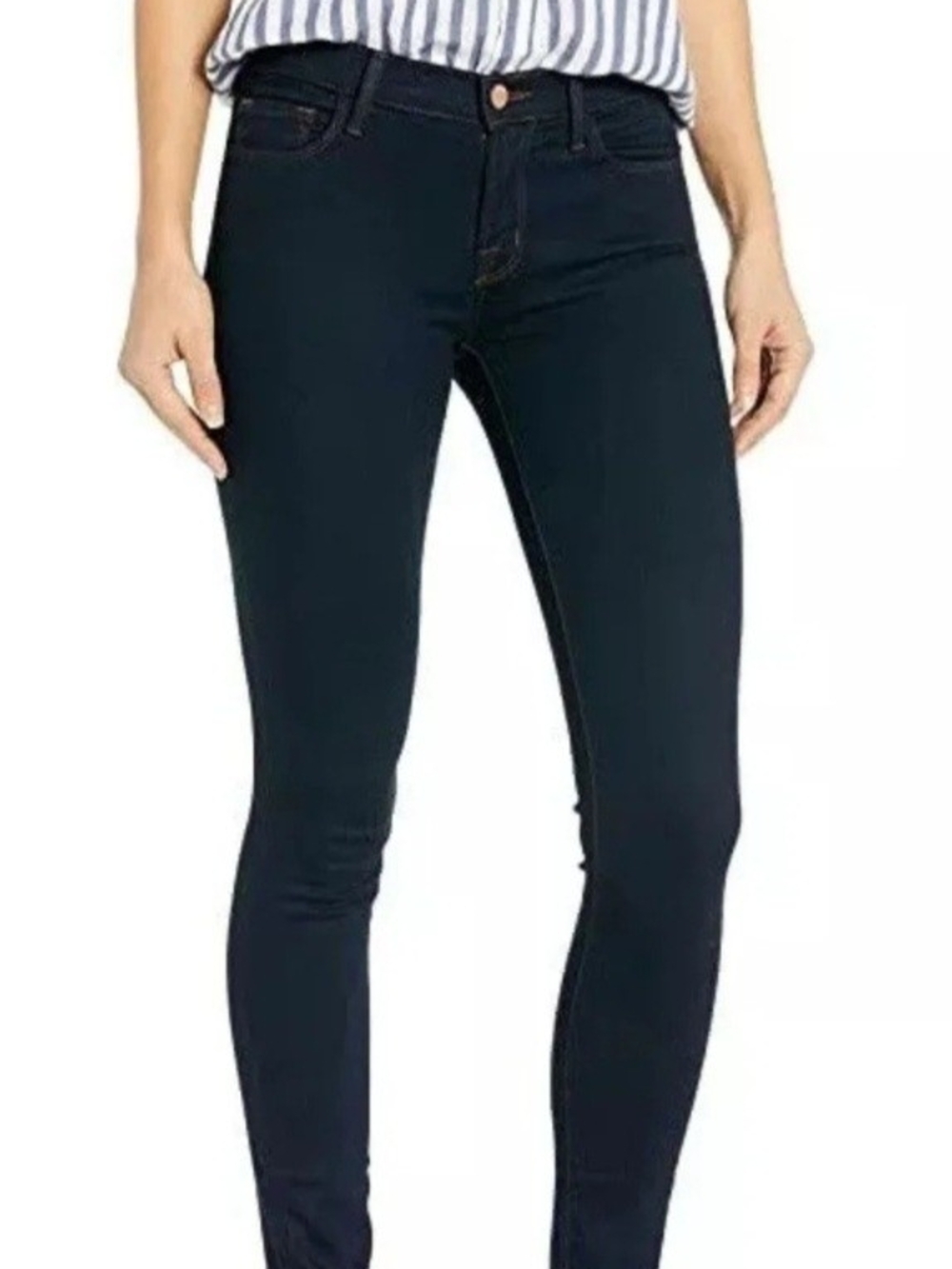 J Brand Dark Navy Skinny Jeans - Size 31 (US Women's 12)